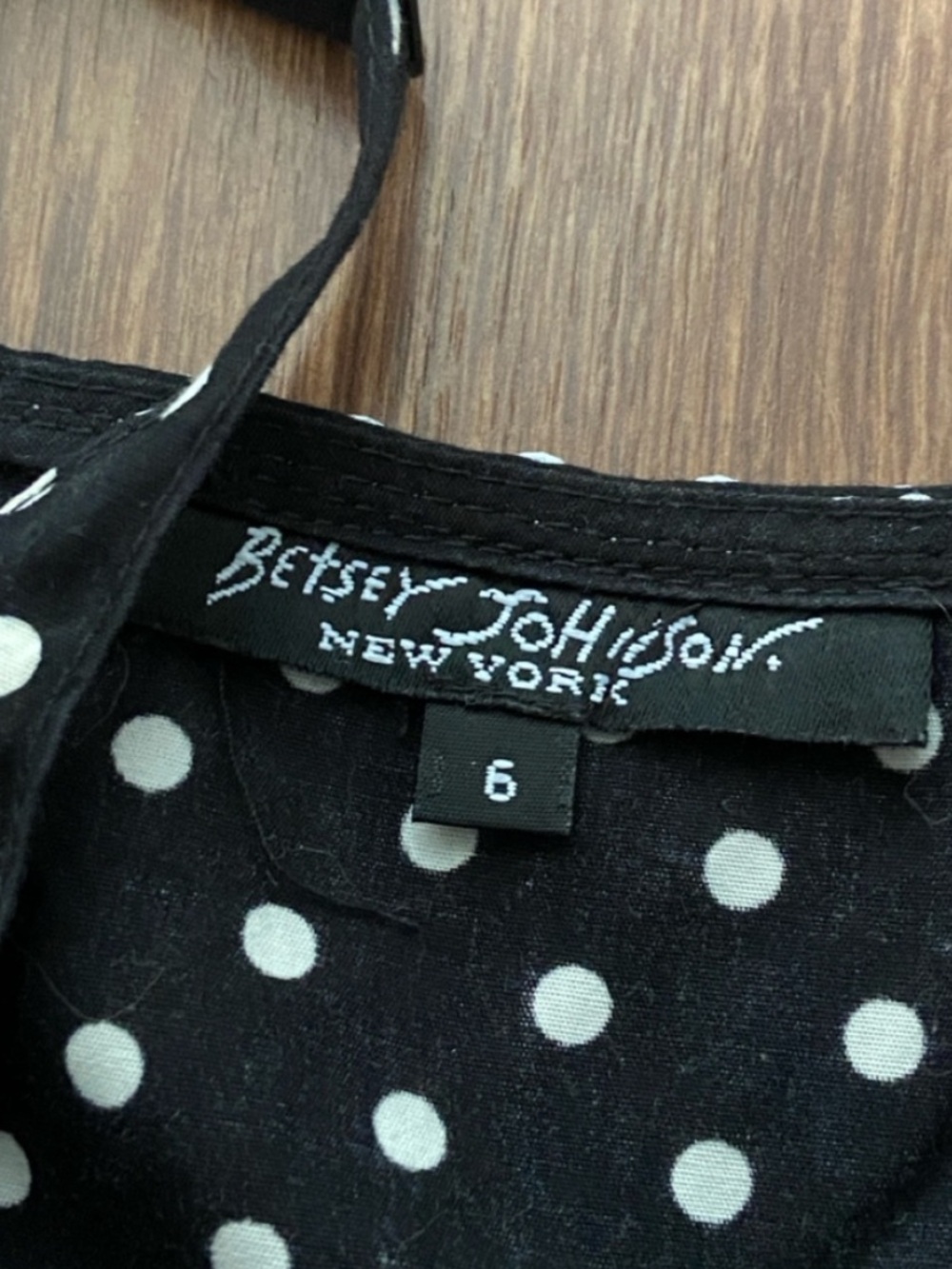 Betsey Johnson polka dot dress - Picture 3 of 6